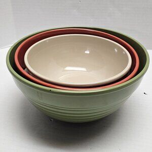 New Fall Colors Green Orange Cream Home Target Melamine Dishwasher Safe Bowls